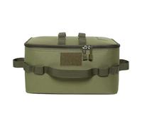 Wdbild Bolsa de almacenamiento para utensilios de cocina para camping, parrillas, pícnics y utensilios de cocina, organizador de cocina, ollas de estufa, bolsa de transporte portátil, a