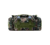 Wdbild Bolsa de camping de gran capacidad multifuncional para señuelos de cintura, bolsa de hombro para pesca y aparejos de pesca, Color digital de la selva