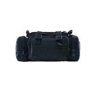 Wdbild Bolsa de camping de gran capacidad multifuncional para señuelos de cintura, bolsa de hombro para pesca y aparejos de pesca, Color negro.