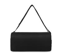 Wdbild Bolsa de hombro cruzada de color sólido para niñas y mujeres, bolsa de deporte, bolsa de transporte de viaje, bolsa de ocio de moda, Black