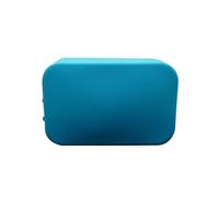 Wdbild Bolsa de maquillaje, espaciosa bolsa de aseo de viaje de silicona, bolsa de almacenamiento de maquillaje para mujeres y niñas, Blue, 20*8*13cm