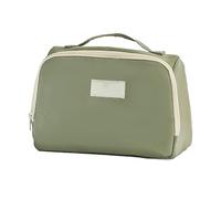 Wdbild Bolsa de maquillaje, estuche funcional con 9 capas de gran capacidad para artículos de papelería, bolsa de maquillaje organizada para la escuela, Green, Talla única