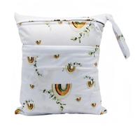 Wdbild Bolsa de pañales para bebé, espaciosa bolsa de almacenamiento para ropa, pañales, cosméticos y más padres. Bolsa de almacenamiento esencial para guardería, K