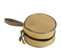 Wdbild Bolsa de pesca redonda para exteriores, carrete de pesca al aire libre, bolsa protectora para aparejos, bolsa de almacenamiento de cebos de pesca, Una sola capa