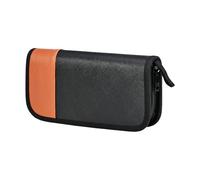 Wdbild Bolsa de señuelo de lentejuelas, bolsa de aparejos, cuchara de pesca, cebos giratorios, funda de transporte con cremalleras, organizadores de ganchos de pesca, bolsa de accesorios al aire libre
