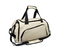 Wdbild Bolsa de viaje, bolsa de fitness, gimnasio, viajes, casual, bolsa de deporte, bolsa de viaje de negocios, hombro de gran capacidad, bolsas de noche, White, Talla única