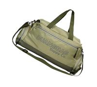 Wdbild Bolsa de viaje de gran capacidad para mujeres y hombres, bolsa de hombro deportiva de nailon, impermeable, mochila cruzada de viaje grande para actividades al aire libre, Green, Talla única