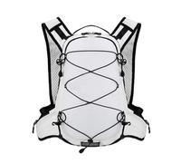 Wdbild Bolsa de viaje, mochila de senderismo de gran capacidad, resistente al agua, multifuncional, bolsa deportiva para ciclismo, con bolsillo para hidratación, White, Talla única