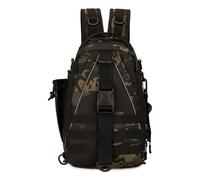 Wdbild Bolsa impermeable para aparejos de pesca, bolsa de hombro individual para exteriores, gran capacidad, almacenamiento de herramientas de aparejos de pesca