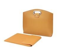 Wdbild Bolsa para laptop para mujer, bolsa de computadora de 13.3/14 pulgadas, maletines de oficina de negocios de gran capacidad, solución de almacenamiento profesional de dispositivos, a