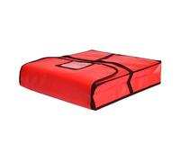 Wdbild Bolsa profesional de entrega de alimentos con diseños de colores vibrantes portátil para mantener las pizzas calientes y frescas en cualquier condición, 50 x 50 x 12 cm