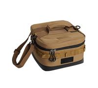 Wdbild Bolsas de almuerzo aisladas Oxfords bolsa de almacenamiento de tela para llevar Picinic bolsa de alimentos paquete de aislamiento para organización de camping, refrigeración aislada para
