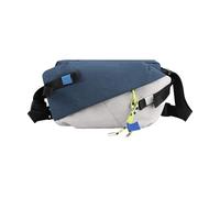 Wdbild Bolso bandolera casual con correa ajustable con múltiples bolsillos, bolsa de hoboes de moda, para mujeres y hombres, azul y gris, One Size