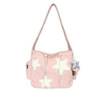 Wdbild Bolso cruzado de moda con adorno de estrella de gran capacidad para mujeres y mujeres, a, One Size