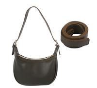 Wdbild Bolso cruzado moderno y práctico, correa ajustable para el hombro, adecuada para la vida cotidiana, oficina y reuniones de negocios, Green