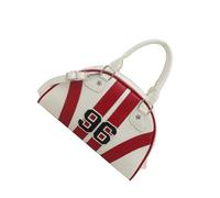 Wdbild Bolso de hombro para mujer, bolso cruzado con correa extraíble, bolso de mano de cuero con cierre de cremallera, bolso de hombro moderno, White, One Size