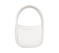 Wdbild Bolso de hombro para mujer, de moda, color sólido, bolsa de mano de piel sintética coreana a juego, a
