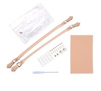Wdbild Bolso hecho a mano retro de PVC transparente para coser a mano, accesorios, b