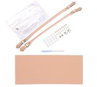 Wdbild Bolso hecho a mano retro de PVC transparente para coser a mano, accesorios, d