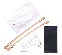 Wdbild Bolso hecho a mano retro de PVC transparente para coser a mano, accesorios, multicolor