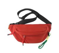 Wdbild Bolsos de mano y bandolera, riñonera deportiva de gran capacidad para correr, cinturón de nailon, bolsa cruzada de ciclismo, bolsa de pecho para hombres y mujeres, Red, Talla única