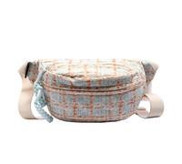 Wdbild Bolsos para mujer, riñonera de gran capacidad, bolsa para teléfono, cinturón, bolsa de pecho para mujeres y niñas, Blue, Talla única