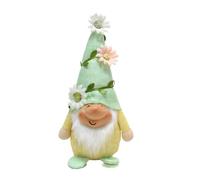 Wdbild Bonita muñeca de felpa de primavera con color de sombrero opcional para uso decorativo en interiores y exteriores, juguete de peluche coleccionable
