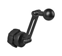 Wdbild Brazo de extensión de junta de 17 mm para salida de aire de coche, soporte de teléfono hembra a macho, adaptador de barra extensora, soporte de teléfono, barra de extensión