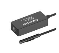 Wdbild Cable convertidor adaptador de carga tipo C para SurfacePro 3/4/5-/6/7/8/X Go 2/3 Laptop 2/3/4 Book 2/3/4 Book 2/3/4CC conector a adaptador de carga