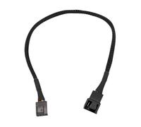 Wdbild Cable de extensión de ventilador de 4 pines, cable de alimentación de PC macho a hembra, cable divisor de 4 pines para carcasa de computadora, cable de extensión de alimentación