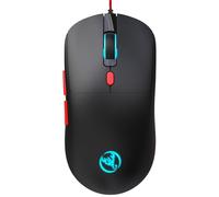 Wdbild Cable óptico USB con 6 botones programables de 3600 DPI para uso casual profesional de 125 Hz, tasa de retorno óptica