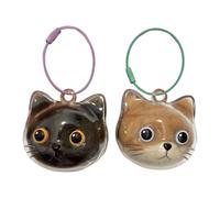 Wdbild Caja de recuerdos conmemorativa de pelo de mascotas, llaveros, colección de pieles de gatos, contenedor de almacenamiento decorativo, estuche de almacenamiento de piel de gato