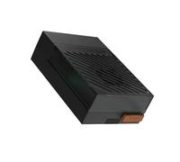 Wdbild Carcasa industrial con espacio interno más grande que soporta la instalación de cubiertas superiores del ventilador de refrigeración para Argon Poly 5+, accesorios de cubierta superior