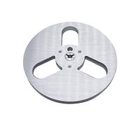 Wdbild Carrete de cinta de aluminio de 7 pulgadas con 3 agujeros, carrete abierto, carrete de aluminio de 7 pulgadas, caja de almacenamiento de cinta multicolor