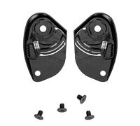 Wdbild Cascos Viseras Blindaje Placa Base Soporte de Lente para Cascos T536 Soporte de Base de Pieza de Repuesto