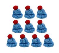 Wdbild Colección de 10 sombreros de punto para decoraciones para el hogar, dormitorio, suministros de punto
