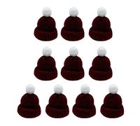 Wdbild Colección de 10 sombreros de punto para decoraciones para el hogar, dormitorio, suministros de punto
