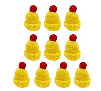 Wdbild Colección de 10 sombreros de punto para decoraciones para el hogar, dormitorio, suministros de punto