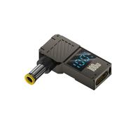 Wdbild Conector adaptador tipo C hembra a macho PD100W adecuado para voltajes, corriente de alimentación, portátiles, carga eficiente, conector USB C de alta potencia