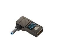 Wdbild Conector adaptador tipo C hembra a macho PD100W adecuado para voltajes, corriente de alimentación, portátiles, carga eficiente, conector USB C de alta potencia