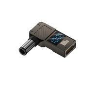 Wdbild Conector adaptador tipo C hembra a macho PD100W adecuado para voltajes, corriente de alimentación, portátiles, carga eficiente, conector USB C de alta potencia