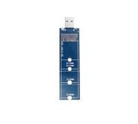 Wdbild Convertidores de disco sólido USB 3.1 a NVME para disco sólido NVME que ofrece una mejor compatibilidad y transferencia de datos de velocidad de 10 Gbps, adaptador NVME