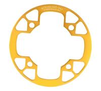 Wdbild Cubiertas protectoras para rueda de cadena de bicicleta de montaña, aleación de aluminio, protector de plato de bicicleta, protector de biela fácil de usar