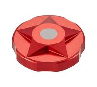 Wdbild Cubiertas protectoras para válvulas de horquilla delantera de bicicleta, tapas protectoras para bicicleta de montaña, cubierta protectora de aire duradera de aleación de aluminio