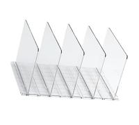 Wdbild Divisor de armario transparente versátil portátil para bolsos y accesorios, organizador de estantes