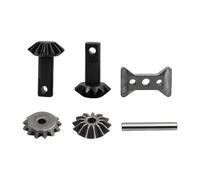Wdbild Engranaje diferencial de acero resistente con estabilidad mejorada, resistente al desgaste, conjunto de engranajes de metal optimizado para engranajes diferenciales de acero fuerte del vehículo