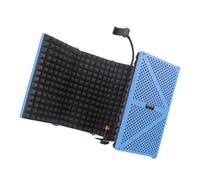 Wdbild Escudo de aislamiento de micrófono, reflector de sonido plegable para estudio y hogar, equipo de estudio que absorbe el ruido