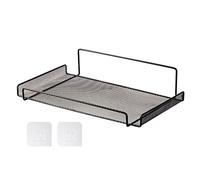 Wdbild Estante flotante de montaje en pared para accesorios, enrutador WiFi, caja superior, soporte de pared para baño