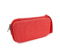 Wdbild Estuche de transporte para bolígrafos para niños y niños, protector exterior de felpa interior, organización de almacenamiento seguro, asa portátil, Red