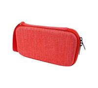 Wdbild Estuche organizador de tela Oxford de durabilidad para niños, accesorios de impresión a prueba de golpes, diseño de carcasa dura para niños, Red